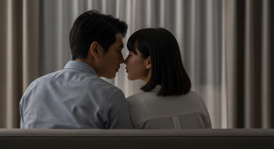 キスまであと1cm