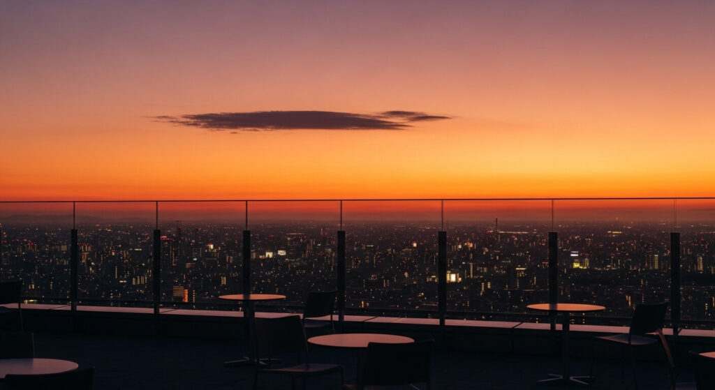 ロマンチックな雰囲気の風景
