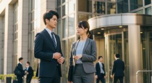 社会人の2人