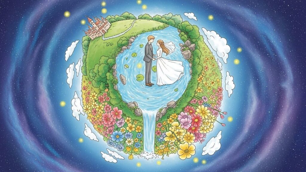 世界の中心でキス