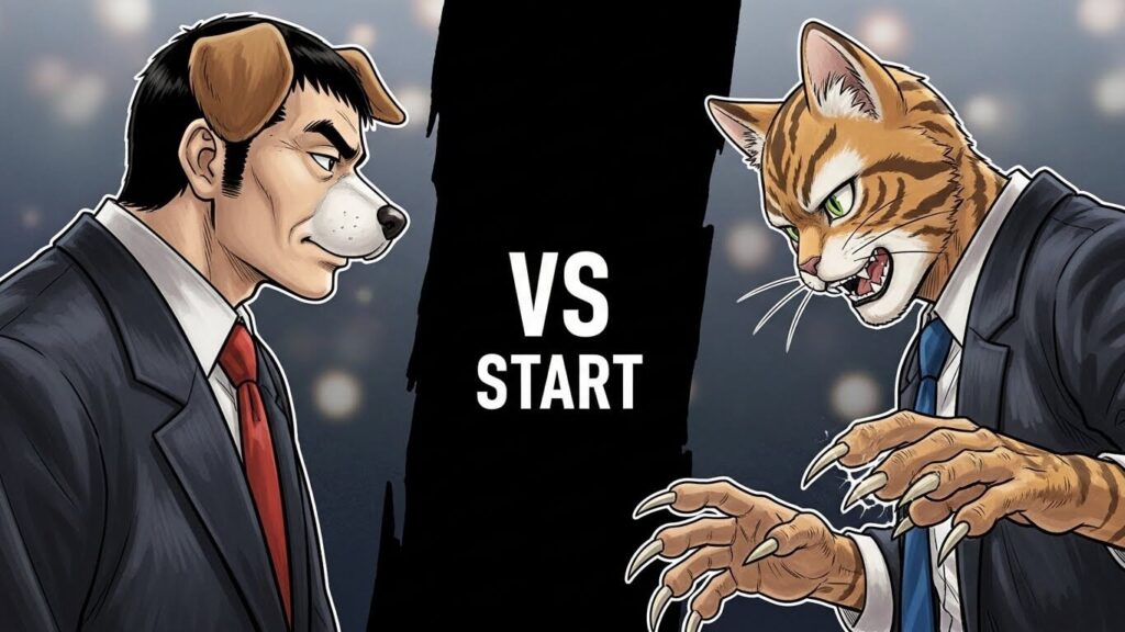 犬系男子と猫系男子