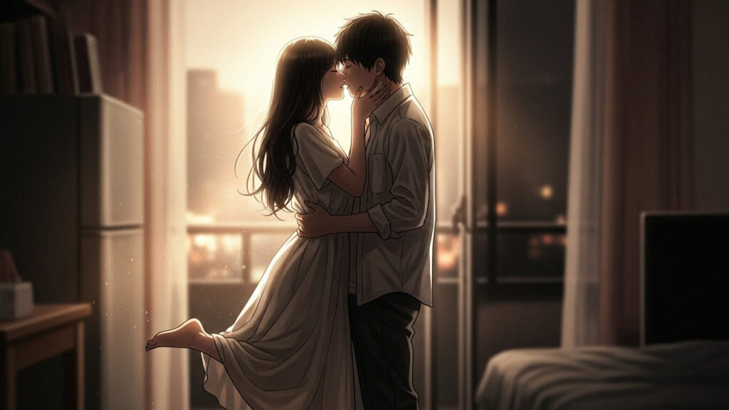 運命の相手とキス