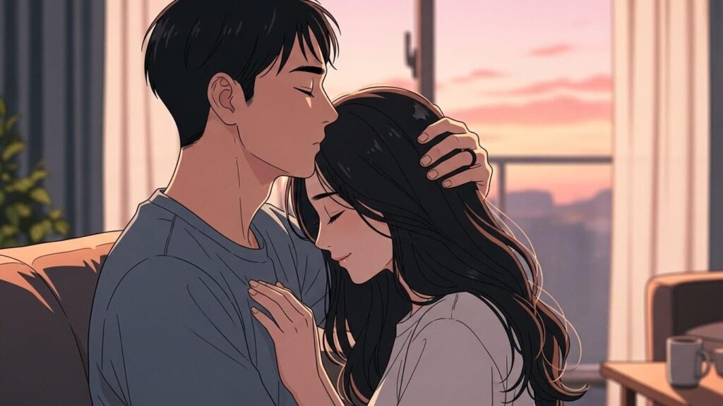 だきあうカップル