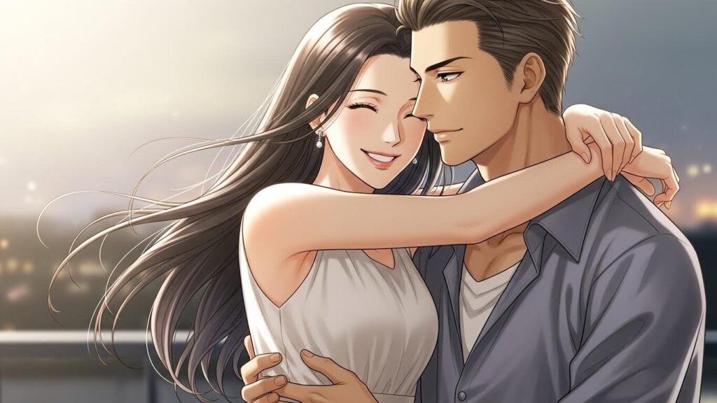 抱きしめあう女性