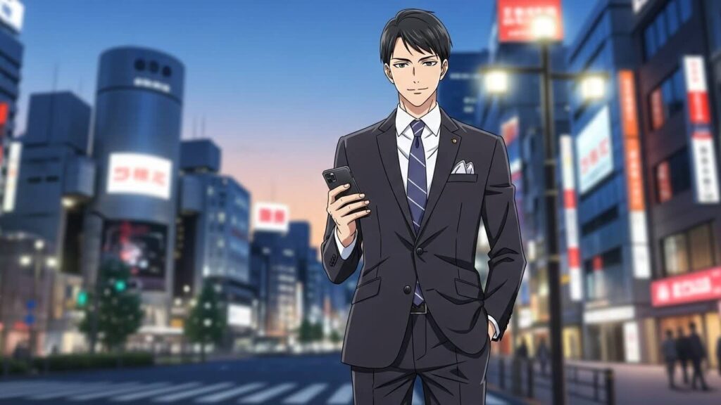 紳士な男性に見える