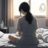 セルフプレジャーする女性